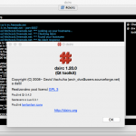 Mac OS X main window